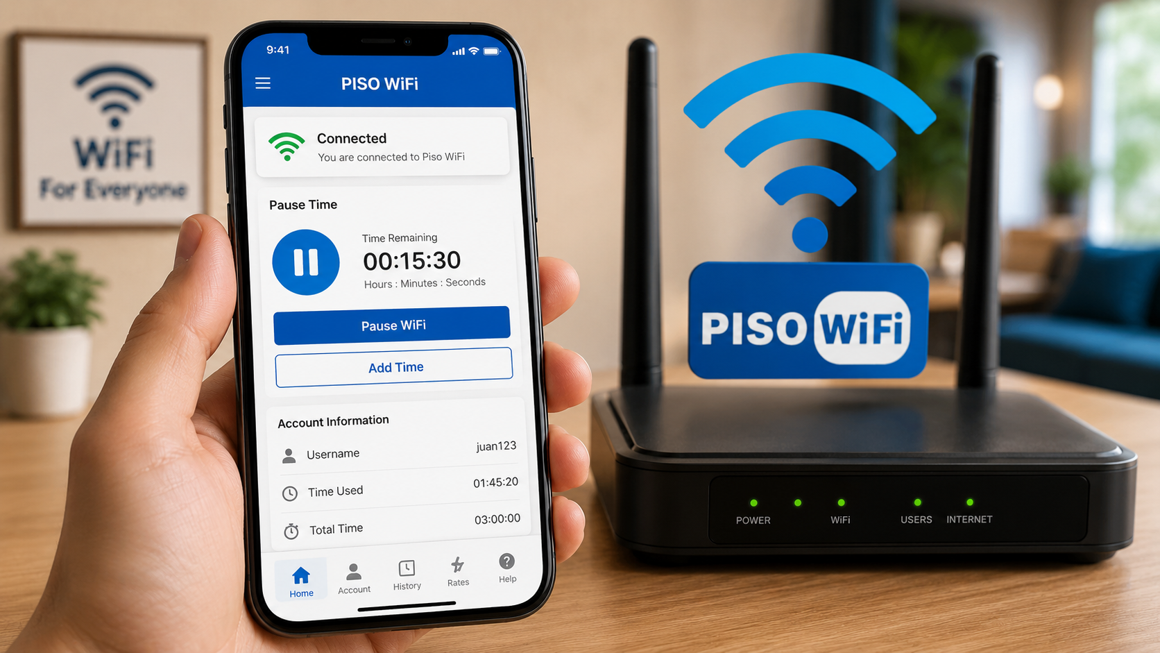 How Does Piso WiFi Pause Time Work and How Can Users Use It?